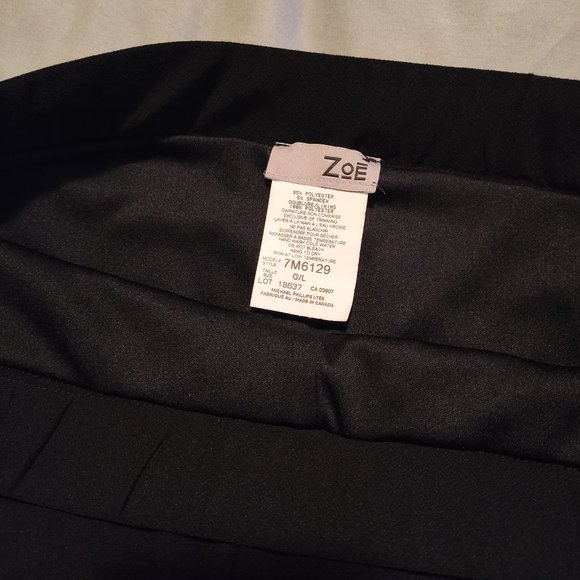 Zoe Black Wide-Leg Pants - Picture 4 of 4